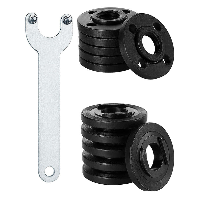 Cross-border Angle Grinder Press Plate Flange Nut 58iM14 Corner Accessories