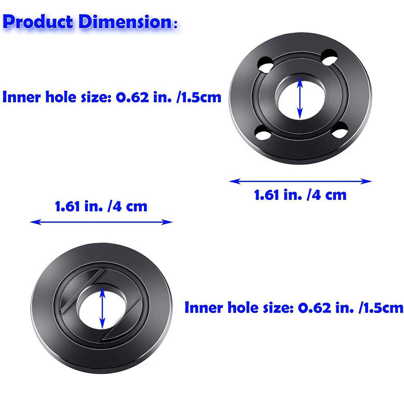 Cross-border Angle Grinder Press Plate Flange Nut 58iM14 Corner Accessories
